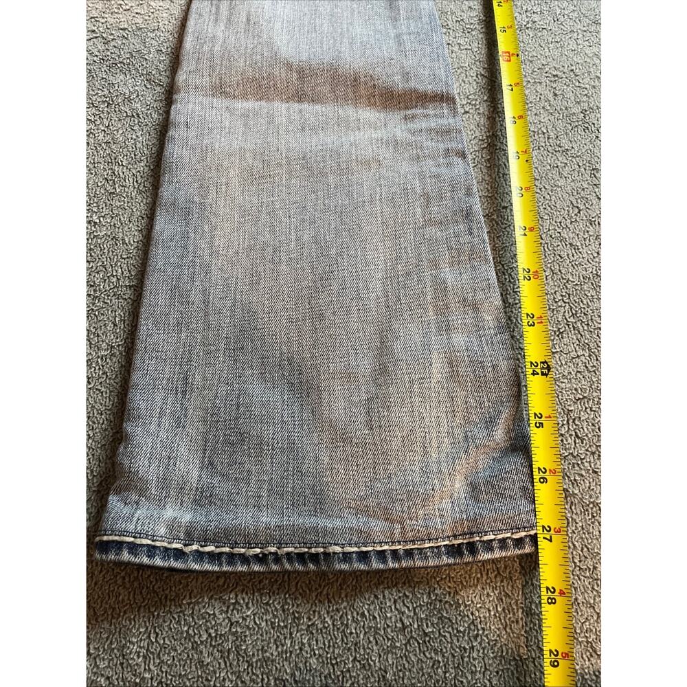 Rock Revival Donna Boot Cut Jeans Low rise Light Wash Size 26 B206 - Picture 8 of 16